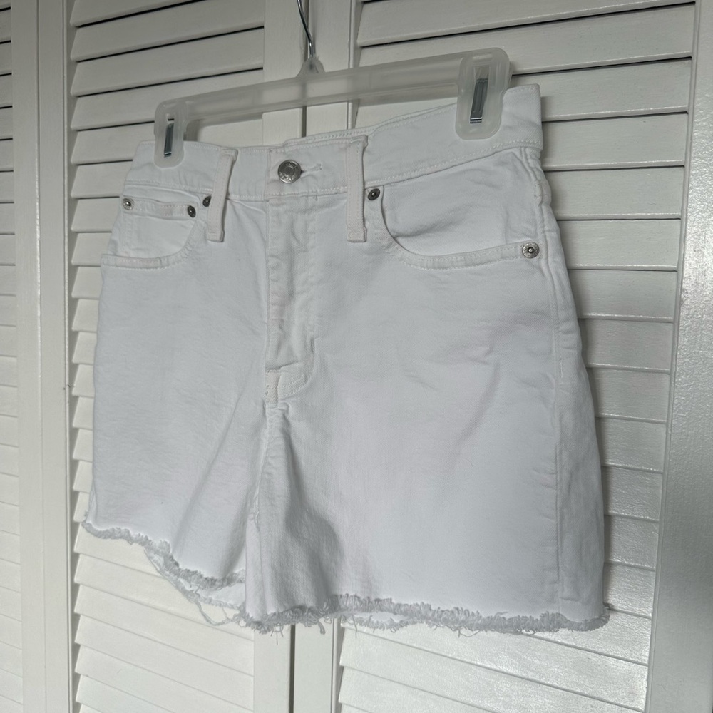J Crew White Denim Women Shorts